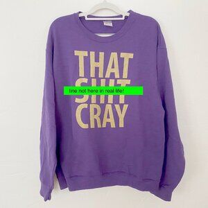 Jay-Z/Kanye Song Lyric Sweatshirt